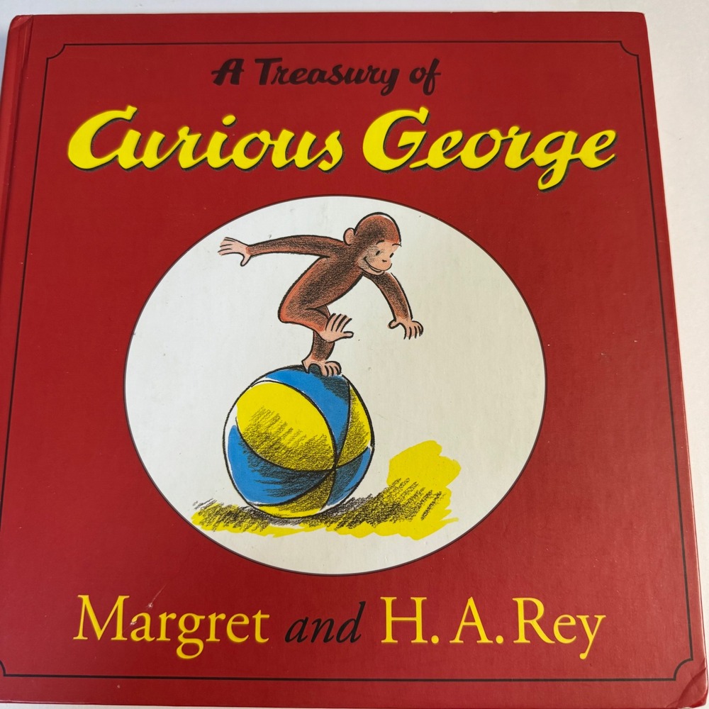 A Treasury of Curious George Hardcover Book 8 Stories Margret & HA Rey 2004